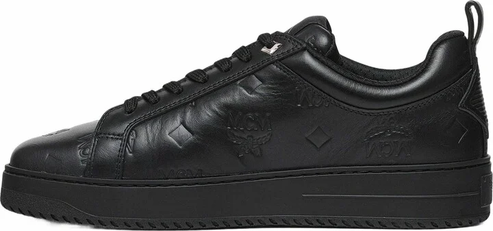 Neo Terrain Lo Sneakers in Monogram Leather - Image 2