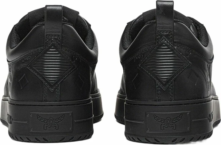 Neo Terrain Lo Sneakers in Monogram Leather - Image 3