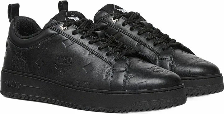 Neo Terrain Lo Sneakers in Monogram Leather