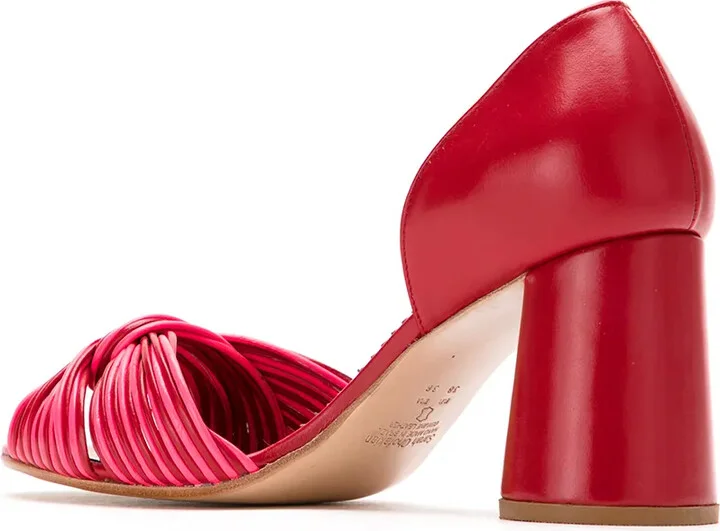 Neon Leather Pumps - Image 3