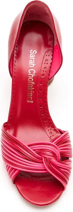 Neon Leather Pumps - Image 4