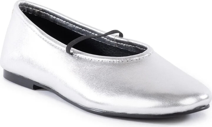 Neon Moon Metallic Mary Jane Flat