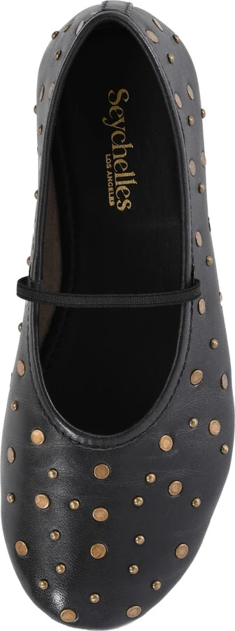 Neon Moon Stud Mary Jane Flat - Image 4