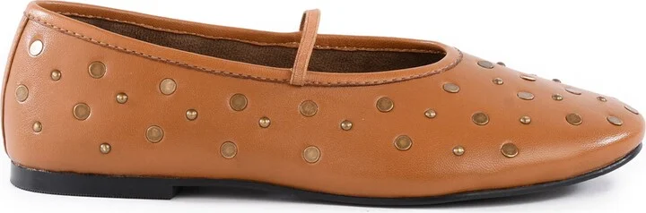 Neon Moon Stud Mary Jane Flat - Image 8