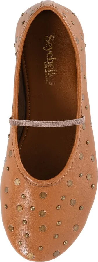 Neon Moon Stud Mary Jane Flat - Image 9