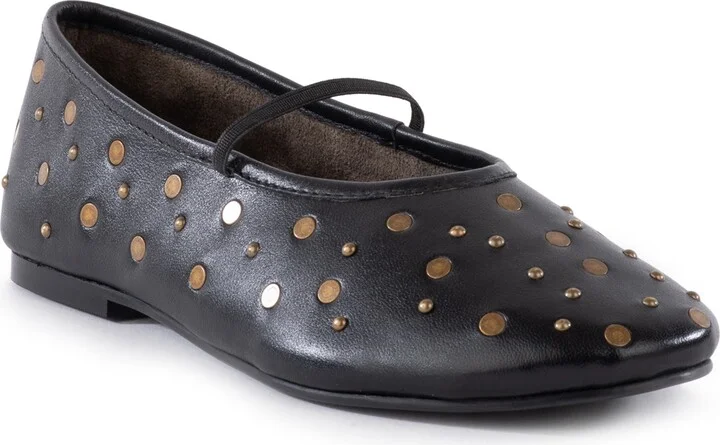 Neon Moon Stud Mary Jane Flat