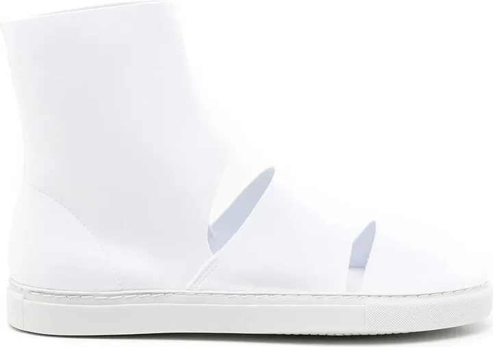 Neoprene High-Top Sneakers