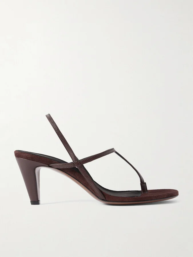 NEOUS - Arneb Leather Slingback Sandals - Brown