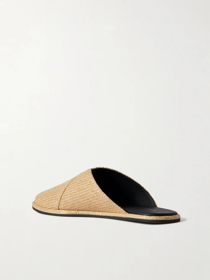 NEOUS - Attik Raffia Mules - Neutrals - Image 3