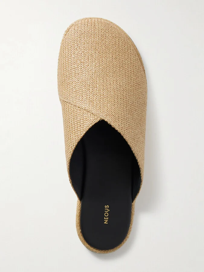 NEOUS - Attik Raffia Mules - Neutrals - Image 5