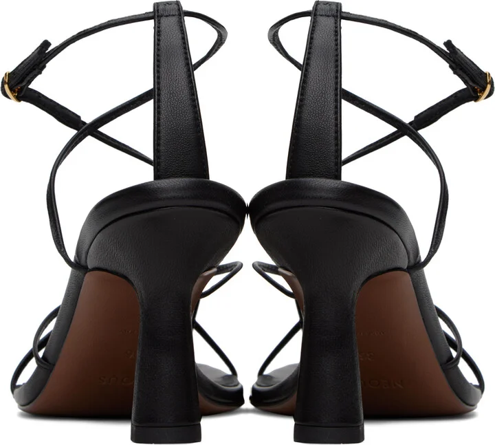NEOUS Black Alphard Heeled Sandals - Image 2