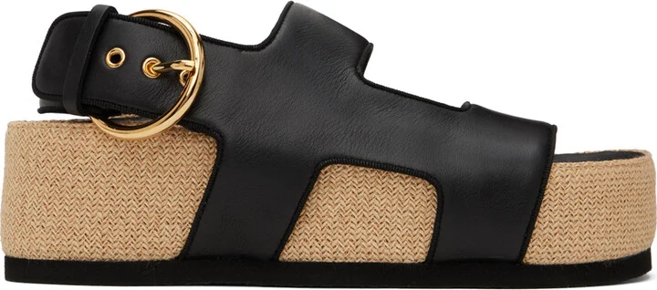 NEOUS Black Cher Sandals