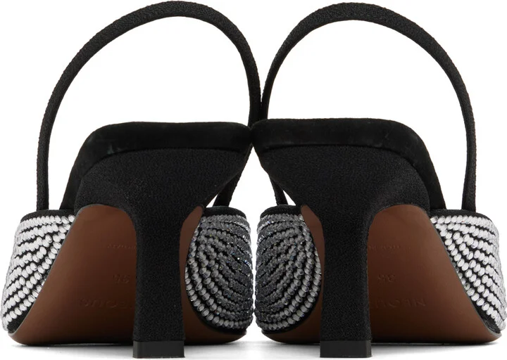 NEOUS Black Kamui Heeled Sandals - Image 2