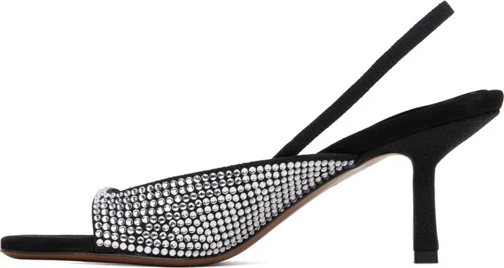 NEOUS Black Kamui Heeled Sandals - Image 3