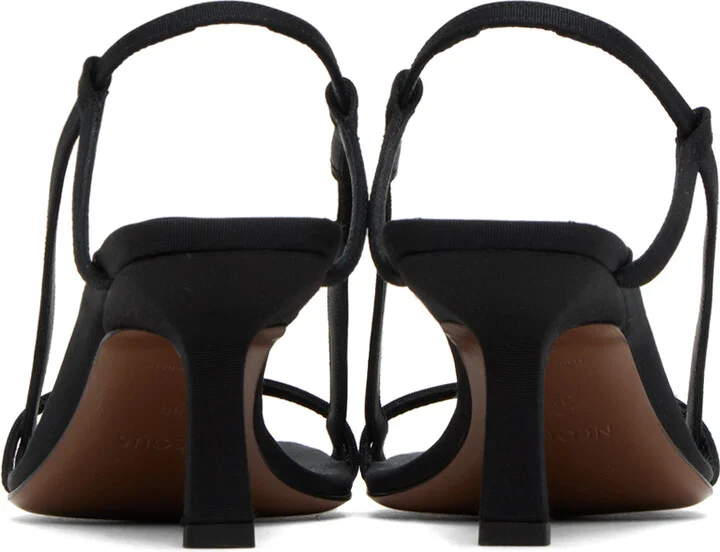 NEOUS Black Merga Heeled Sandals - Image 2