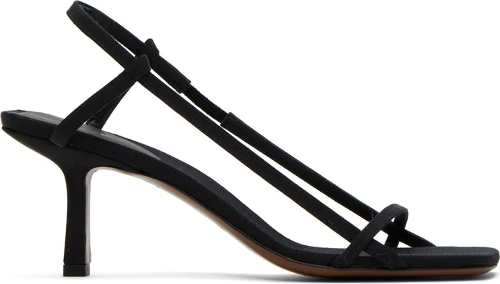 NEOUS Black Merga Heeled Sandals