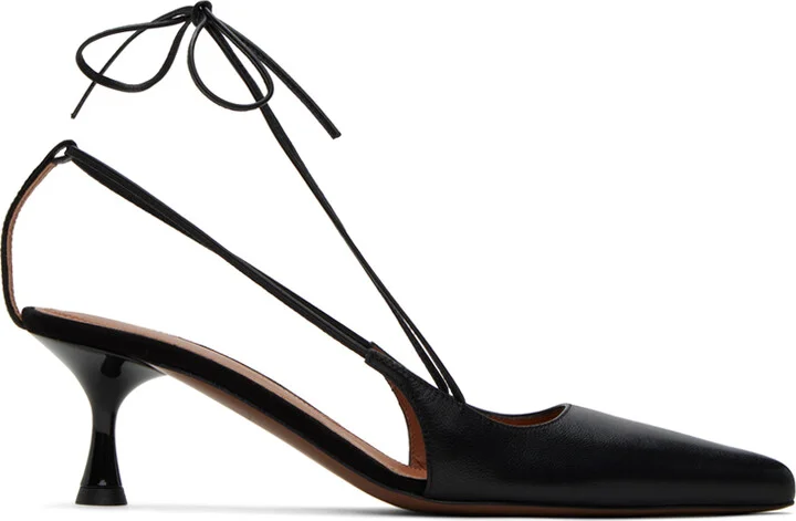 NEOUS Black Sada Heels