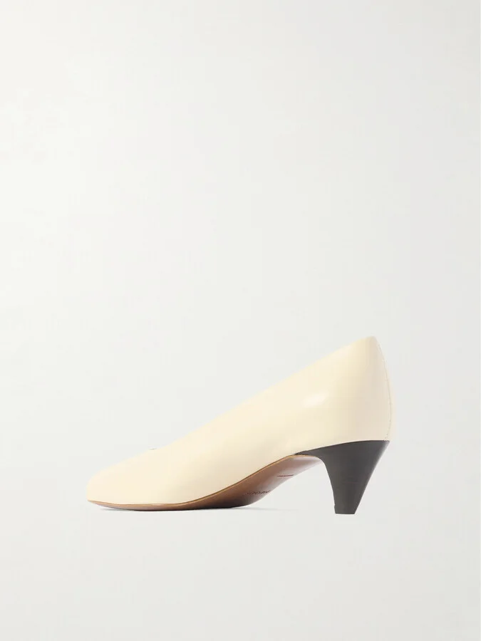 NEOUS - Fera Leather Pumps - Cream - Image 3