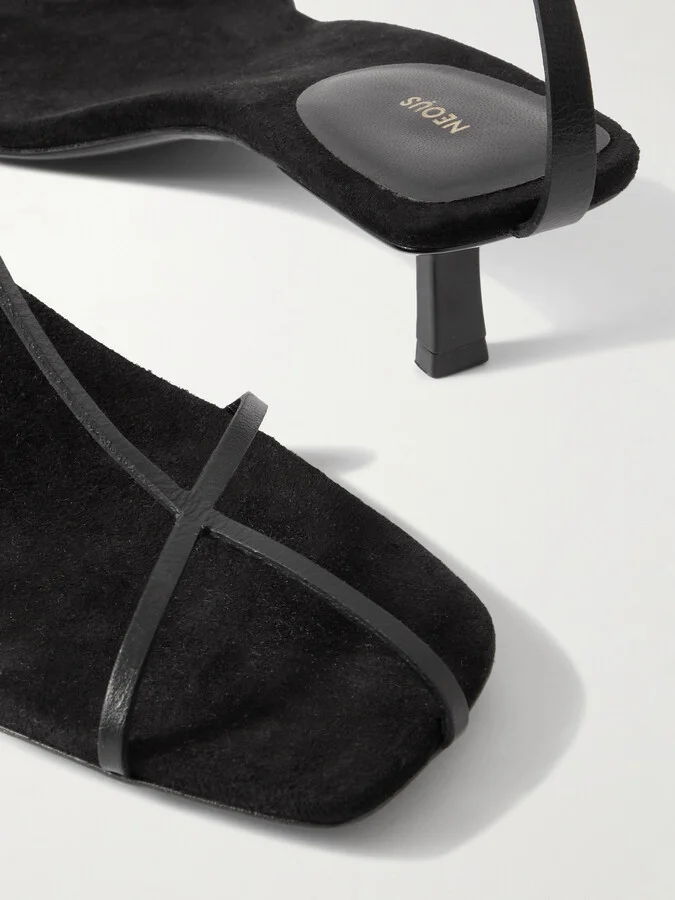 NEOUS - Jumel Leather Sandals - Black - Image 4