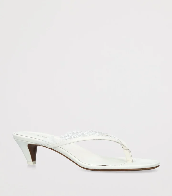 Neous Lace-Trim Kalliope Sandals 40 - Image 3
