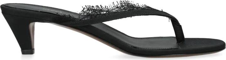 Neous Lace-Trim Kalliope Sandals 40