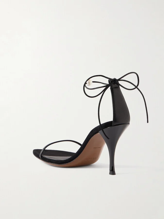 NEOUS - Narumi Leather Sandals - Black - Image 3