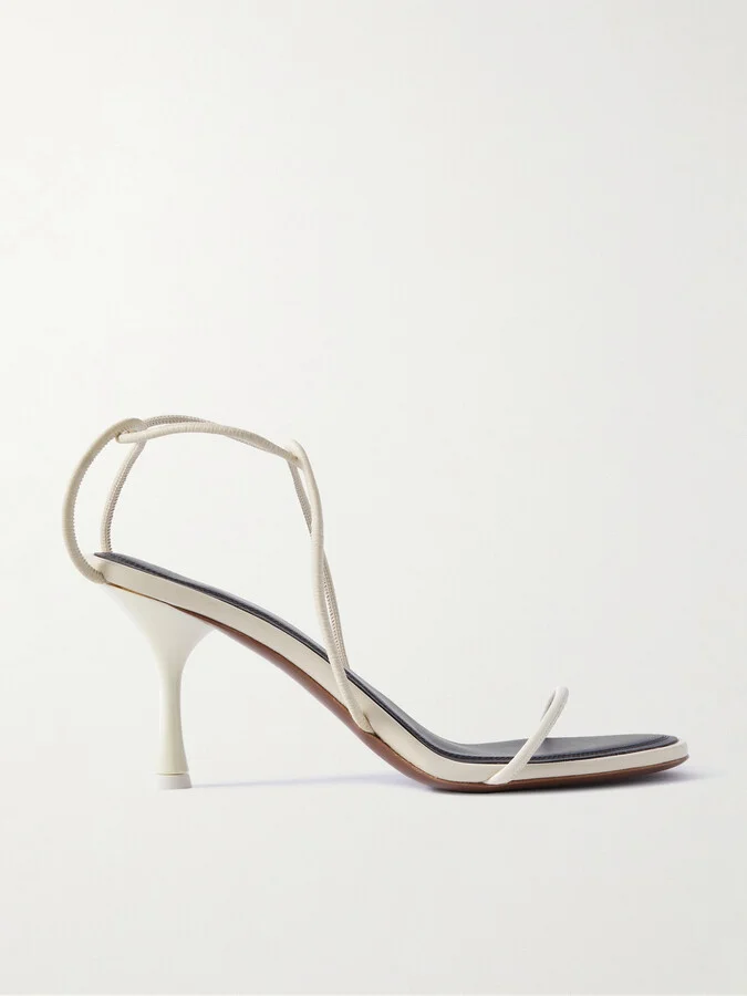 NEOUS - Nenque Leather Sandals - White