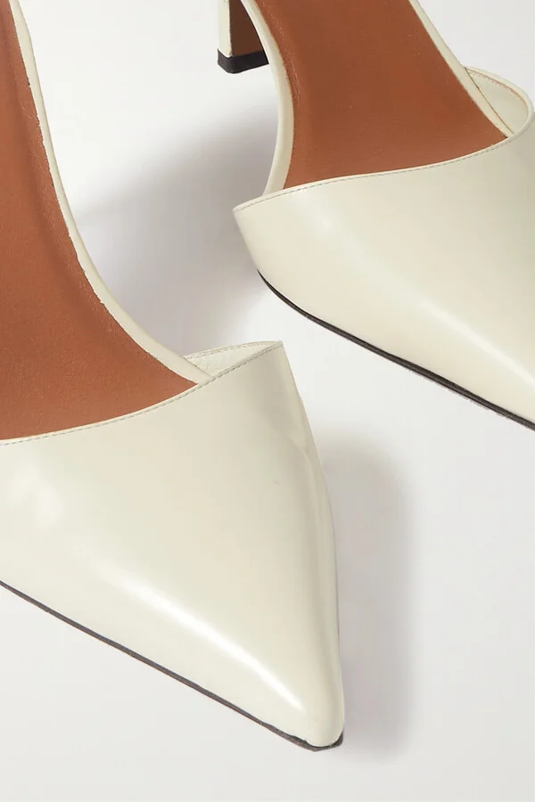 NEOUS - + Net Sustain Toliman Leather Pumps - Cream - Image 4
