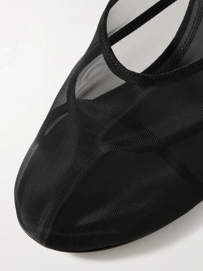 NEOUS - Pherka Mesh Mules - Black - Image 4