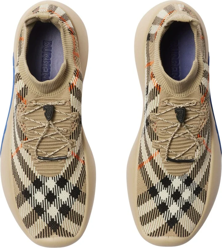 Neptune Check Knit Sneaker - Image 3