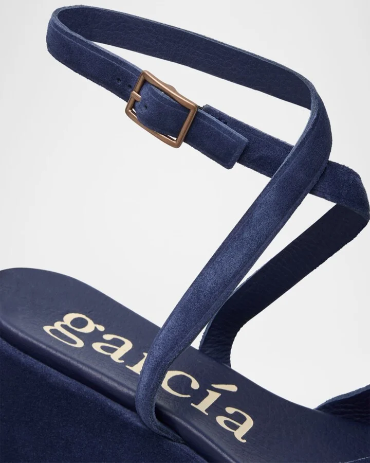 Nereida Suede Flatform Sandals - Image 2
