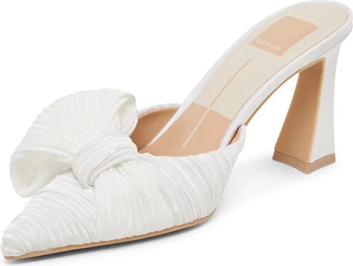 Nerina Metallic Ribbon Mule Pump - Image 9