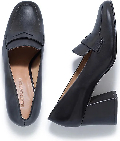 Nessa Block Heel Loafers - Image 3