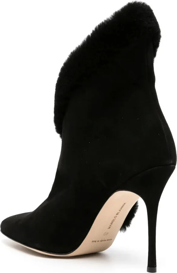 Nestanu 105mm suede boots - Image 3