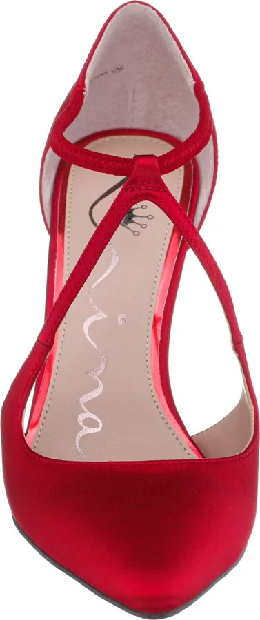 Netta Ankle Strap Pointed Toe Pump - Image 3