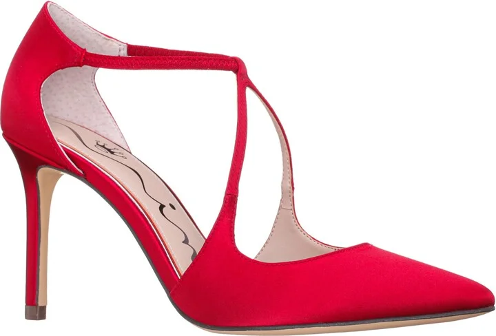 Netta Ankle Strap Pointed Toe Pump