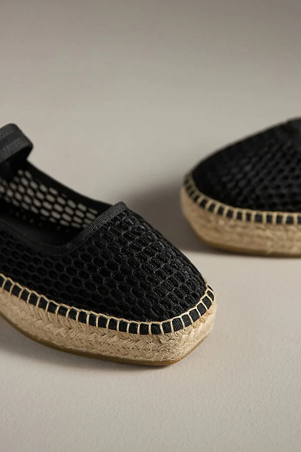 Netted Mary Jane Flats - Image 4