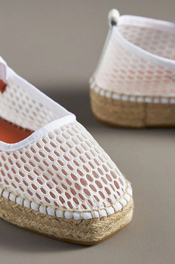 Netted Mary Jane Flats - Image 3