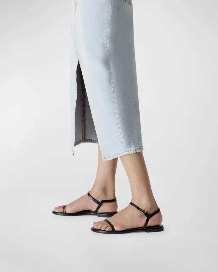 Nettie Leather Ankle-Strap Sandals - Image 3