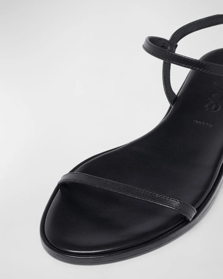 Nettie Leather Ankle-Strap Sandals - Image 11