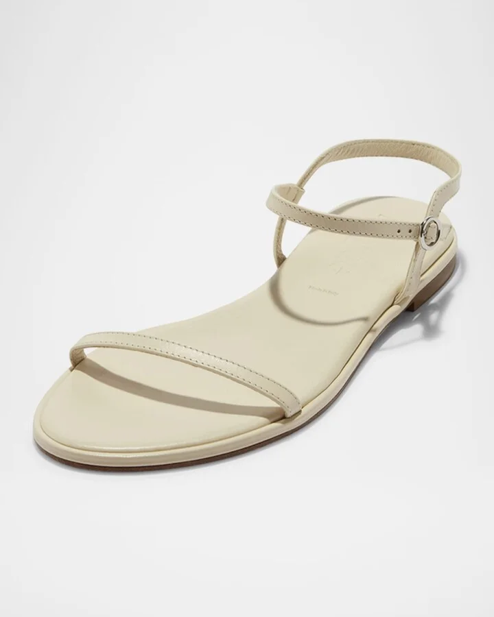 Nettie Leather Ankle-Strap Sandals - Image 3