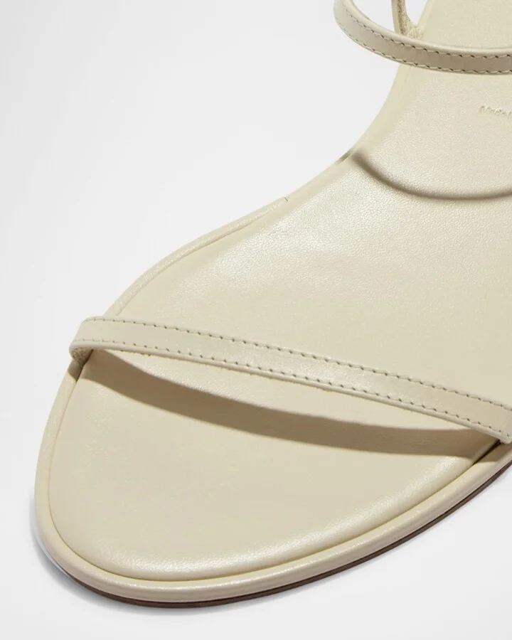 Nettie Leather Ankle-Strap Sandals - Image 5