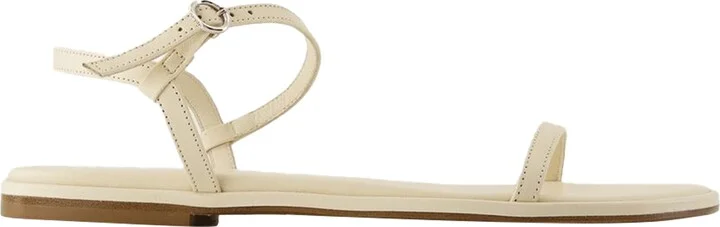 Nettie Sandals - Aeyde - Leather - White