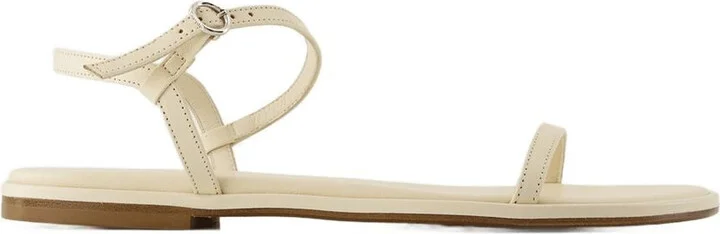 Nettie Sandals - Leather - White