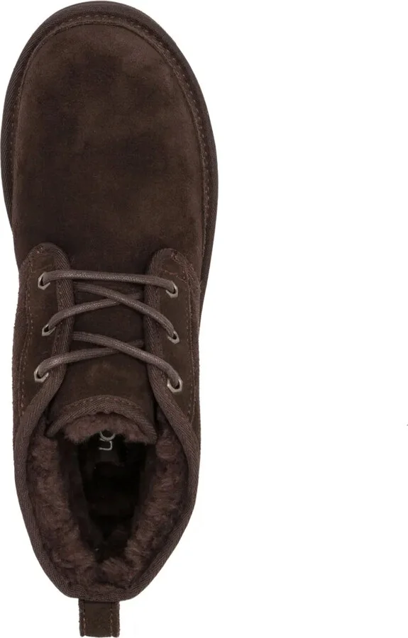 Neumel debossed-logo leather boots - Image 4