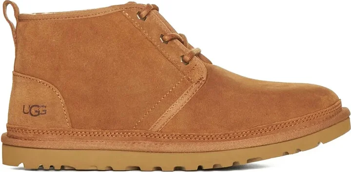 Neumel suede leather lace-up boots