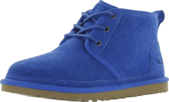 Neumel Womens Suede Shearling Casual Boots