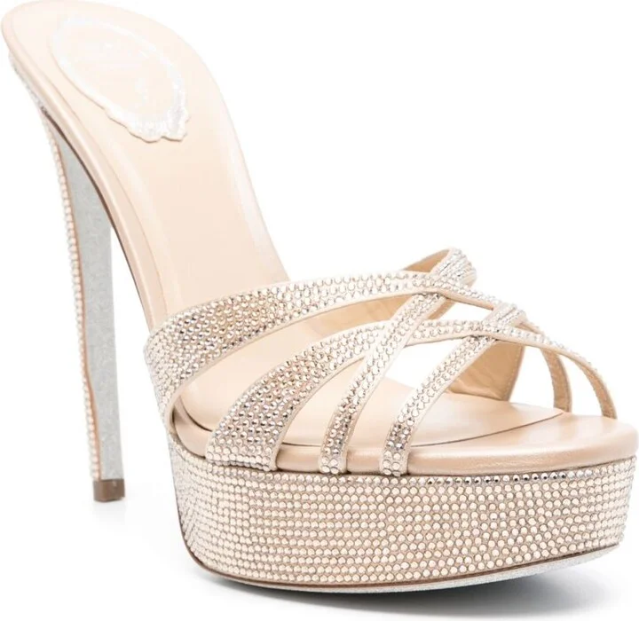 Neutral Dania Sandals - Image 2