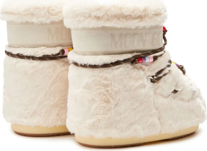 Neutral Icon Low Faux-Fur Boots - Image 3