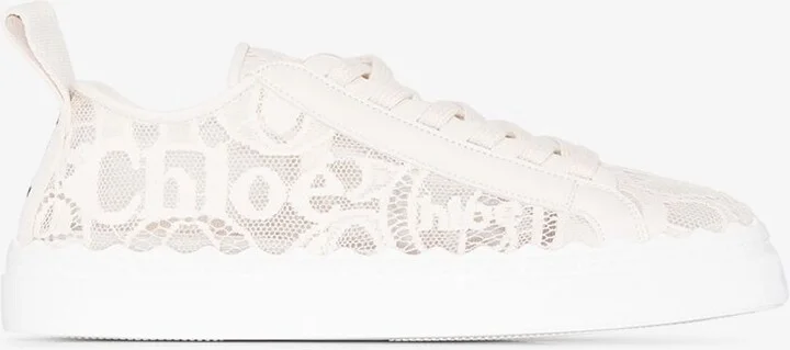Neutral Lauren Lace Sneakers